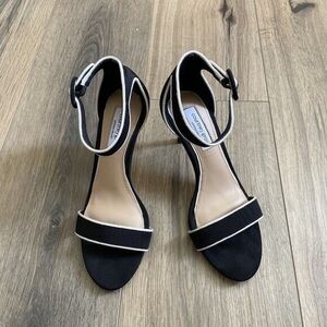 ANTONIO MELANI Black and White Heels